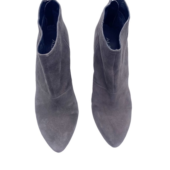 Aldo gray suede wedge booties size 9 - Picture 5 of 10